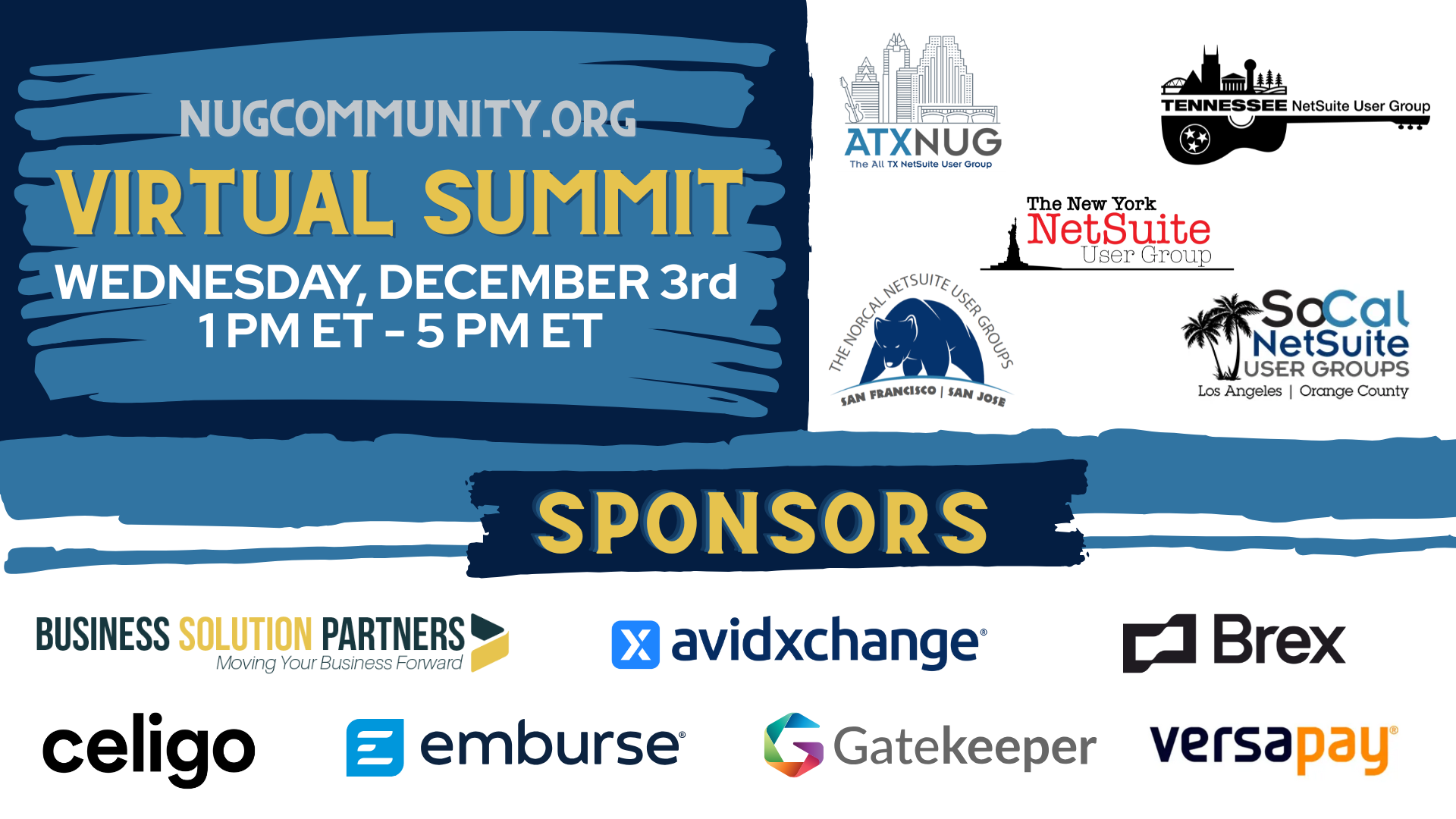 NUG Virtual Summit Blog Topper 2025